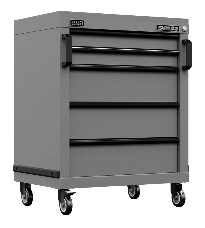Sealey Superline PRO® Black Edition 5 Drawer Modular Mobile Cabinet 650mm - APMS34BE