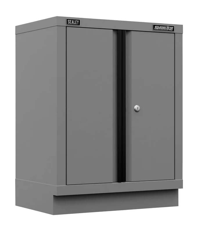 Sealey Superline PRO® Black Edition Floor Cabinet 2 Door 680mm - APMS33BE