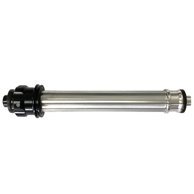 MICHE DX Bolt Thru TX12 to Quick Release Axle Conversion Kit, Silver/Black, Rear Axle - Image 1
