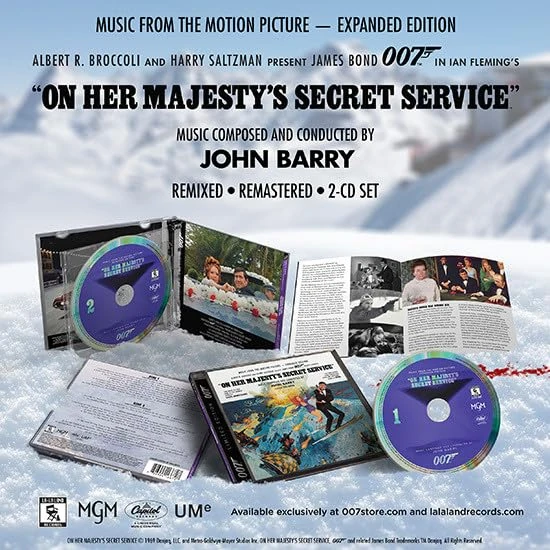 On Her Majestys Secret Service 2CD Expanded