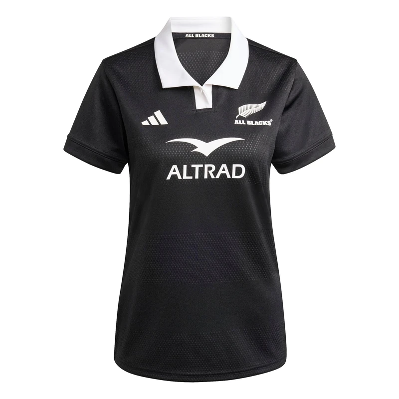 adidas Women's All Blacks Home Replica Jersey Women Shirt, All Black, S