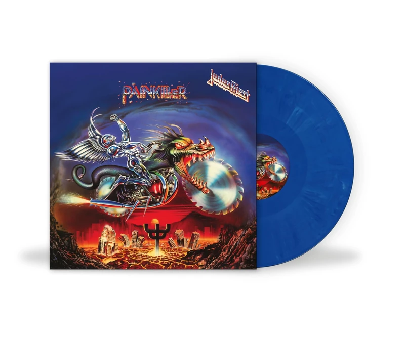 Judas Priest - Painkiller (Blue & White Marble Vinyl) - Sony