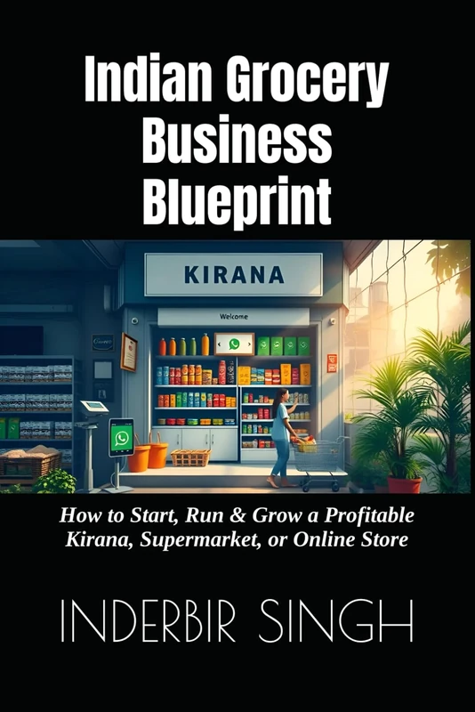 Indian Grocery Business Blueprint: How to Start, Run & Grow a Profitable Kirana, Supermarket, or Online Store