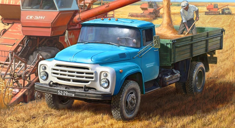 Zvezda 923712-1/35 ZIL 130 Scale 1:35