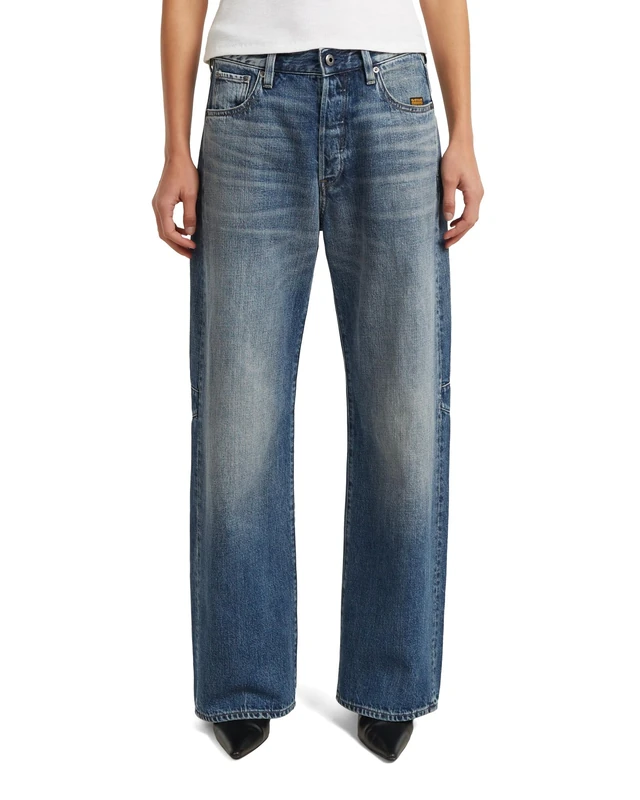 G-Star Women's Bowey 3D Boyfriend Jeans, Colour Blue, Size: Waist 28, Inseam 32