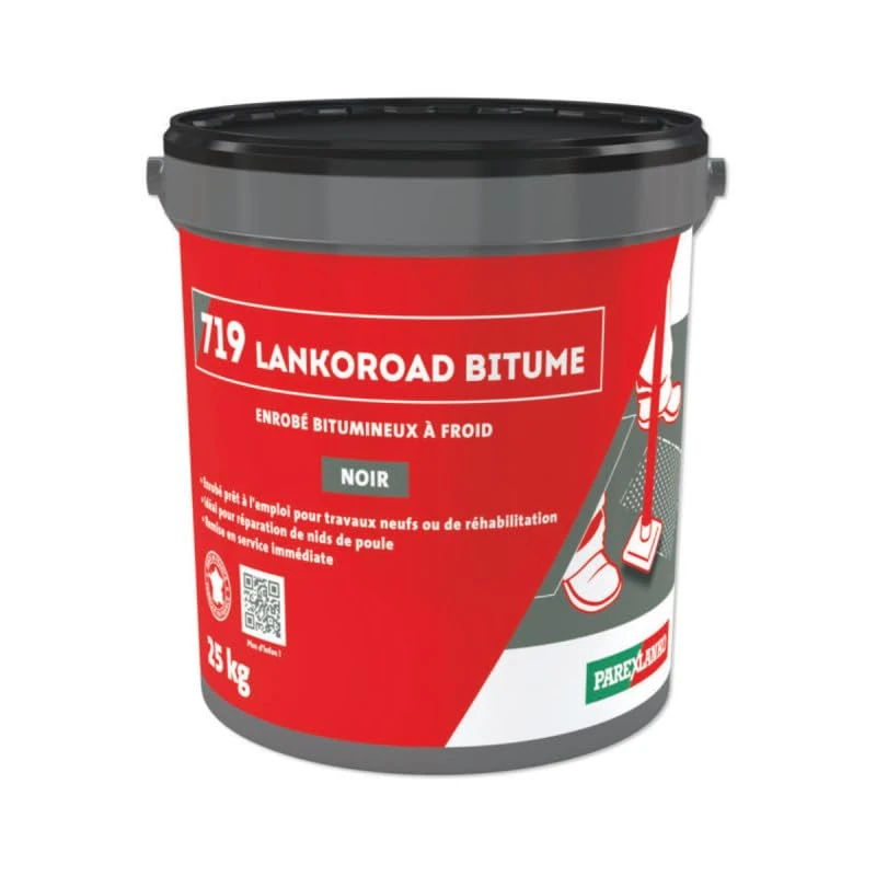 Parexlanko L719-25 719 LANKOROAD Bitume Cold Coated, Black