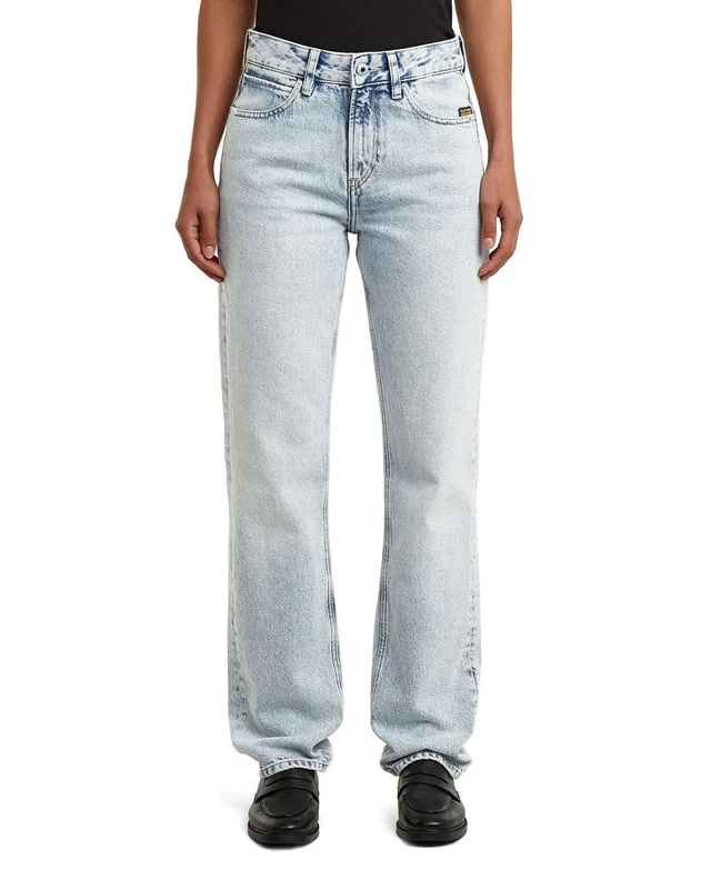 G-Star Women's Iggie Straight Wmn, Colour Blue, Size: Waist 32, Inseam 34