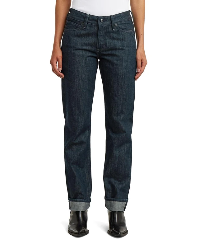 G-Star Women's Lennoxx Slim Straight Wmn, Colour Blue, Size: Waist 25, Inseam 32