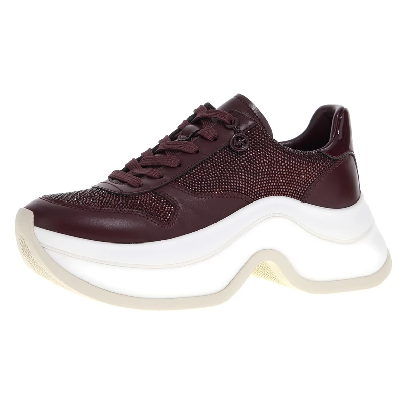 Michael Kors ARLA Trainer Oxblood Women, UK 5.5