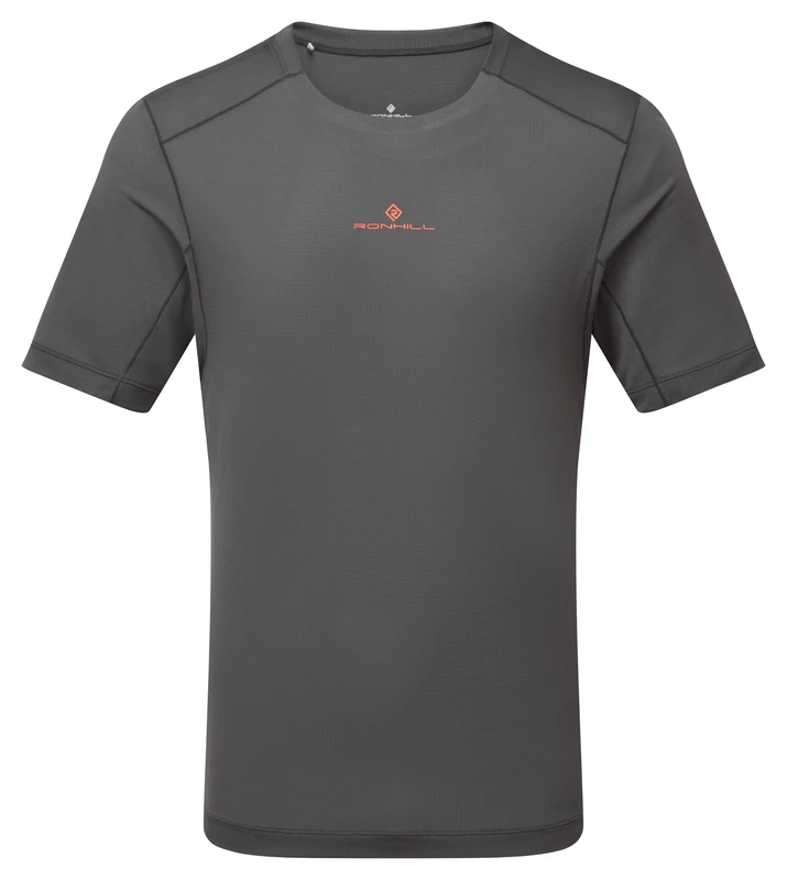Ronhill Running, Men's Tech S/S Tee, Oxide/Ronhill Red, L - Image 1