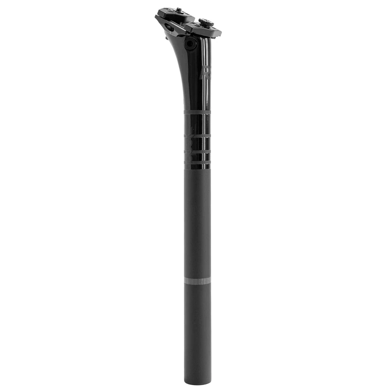 Deda Elementi RS Carbon Seatpost, PoB (Polished on Black), ø27.2mm (400mm), 12mm Setback
