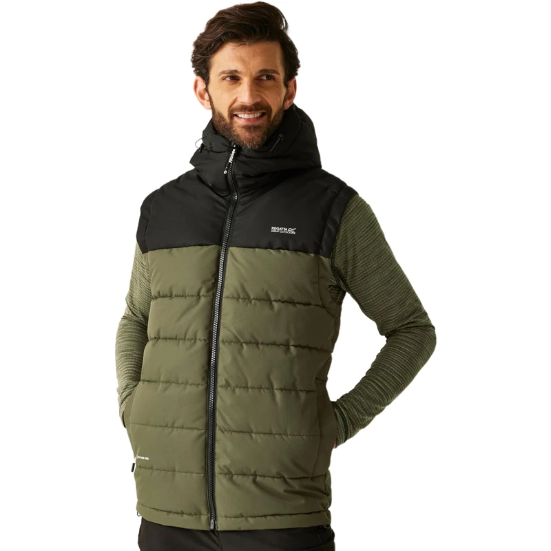Regatta Mens Aldthorn Bodywarmer Warm Insulated Padded Outdoor Hiking Gilet Jacket