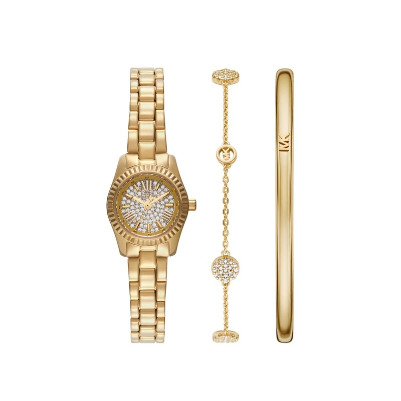 Michael Kors Lexington MK4944SET Gold-Tone Women's Watch