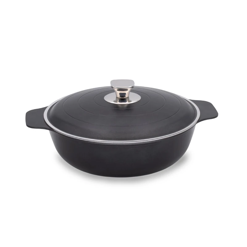 Wintem - Non-Stick Saucepans Diameter 24 cm, Capacity 2.9 L with Aluminium Lid for Induction, Perfect for Soups and Risotti, Also Use in The Oven, Non-Stick Durable Saucepan - Image 1