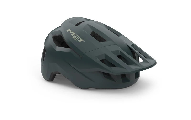 MET Shelter MTB Cycling Helmet, Stone Blue Matt, Size 61-64cm