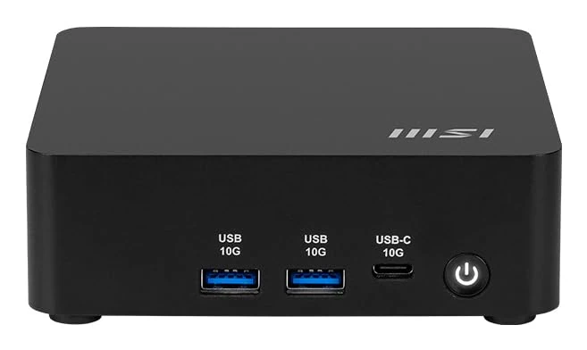 MSI Cubi NUC AI Mini Desktop PC, Intel Core Ultra 5 125H, 16GB DDR5 RAM, 512GB SSD, Windows 11 Pro