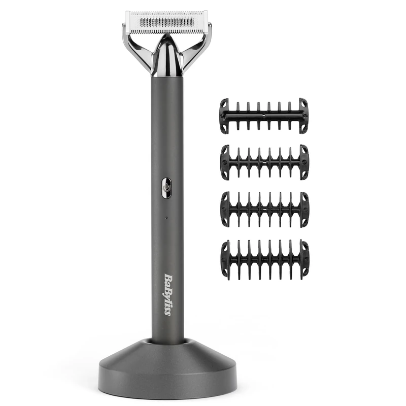 BaByliss X-Blade Electric Shaver, Stubble Trimmer, New 2025, Ultra Sharp Precision Blades, 50° Flexing Head, 4X Comb Guides 1-5mm, Cordless Lithium-Ion, 100% Waterproof, OT996U