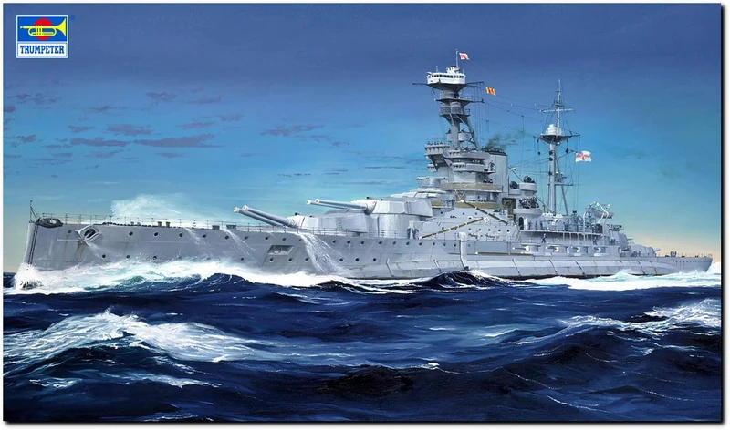 Trumpeter 755378-1/350 HMS Royal Oak - Scale 1:350