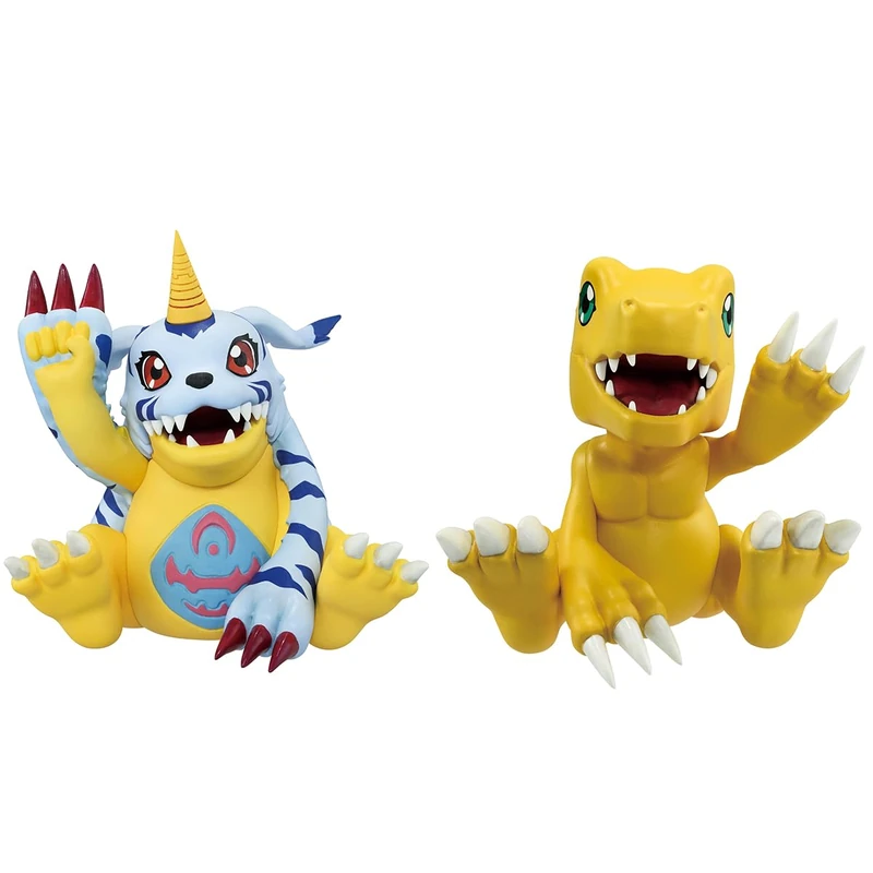 Ichibansho Figure - Digimon - Agumon & Gabumon (Clash of Light and Darkness) Collectible Statue
