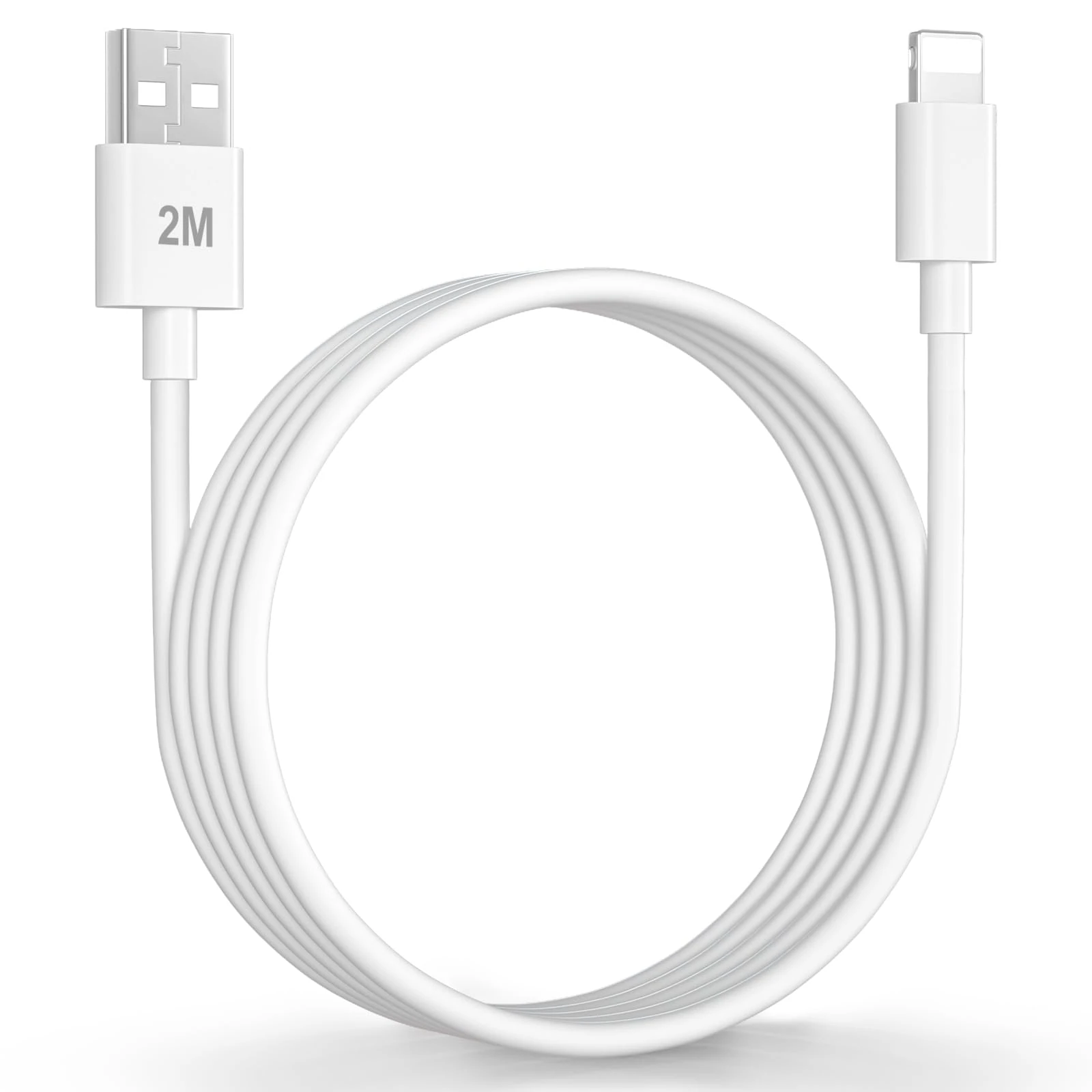 USB iPhone Charger Cable 2M [Apple MFi Certified], USB Lightning Cable Fast Charging 2M iphone Charging cable i Phone Charger Lead Wire for iPhone 14 Pro Max 13 12 Mini 11 XS XR X 8 7 6 Plus 5 SE iPad