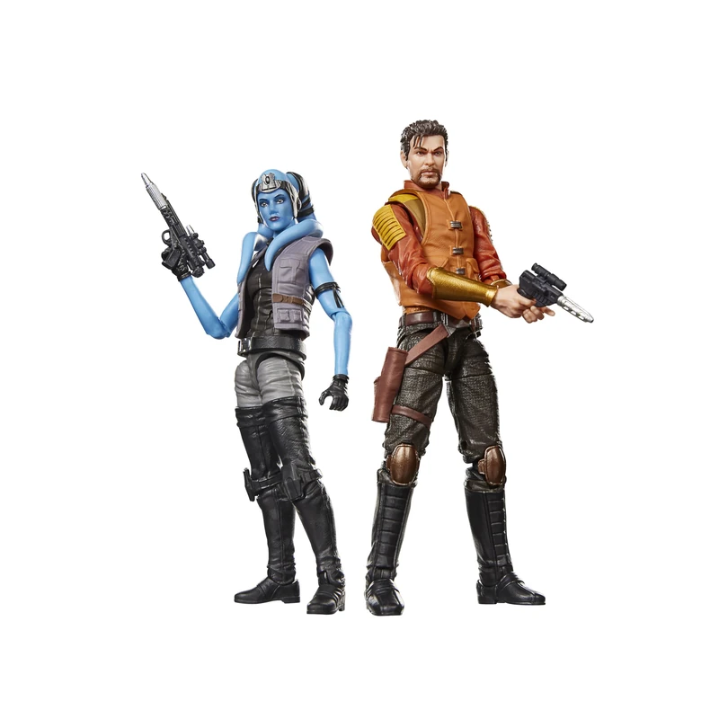 Star Wars The Black Series Mission Vao & Carth Onasi, Knights of the Old Republic Premium Collectible 15 cm Action Figure 2-Pack