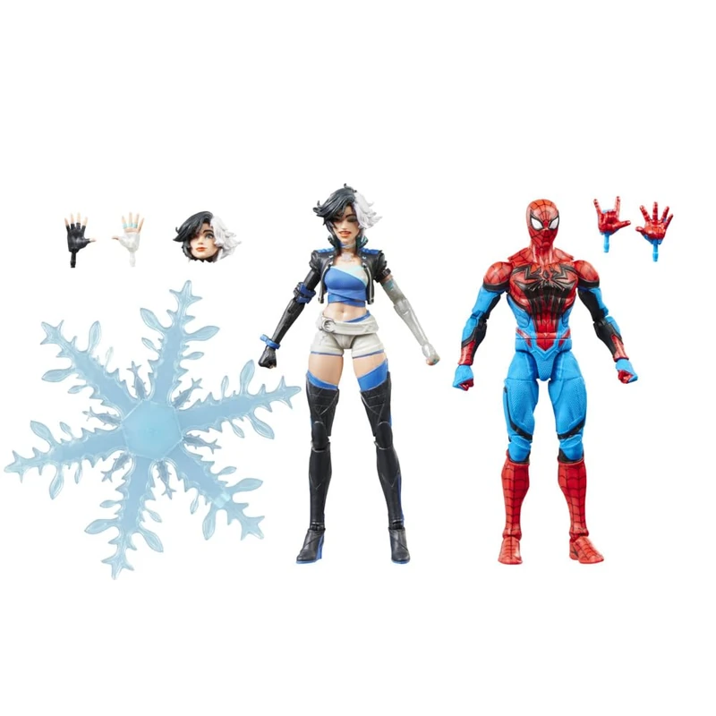 Marvel Legends Series Marvel Rivals Spider-Man & Luna Snow, Video Game -Inspired Collectible 15 cm Action Figures