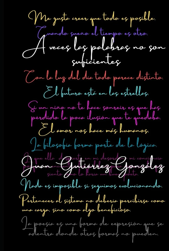 A veces las palabras no son suficientes