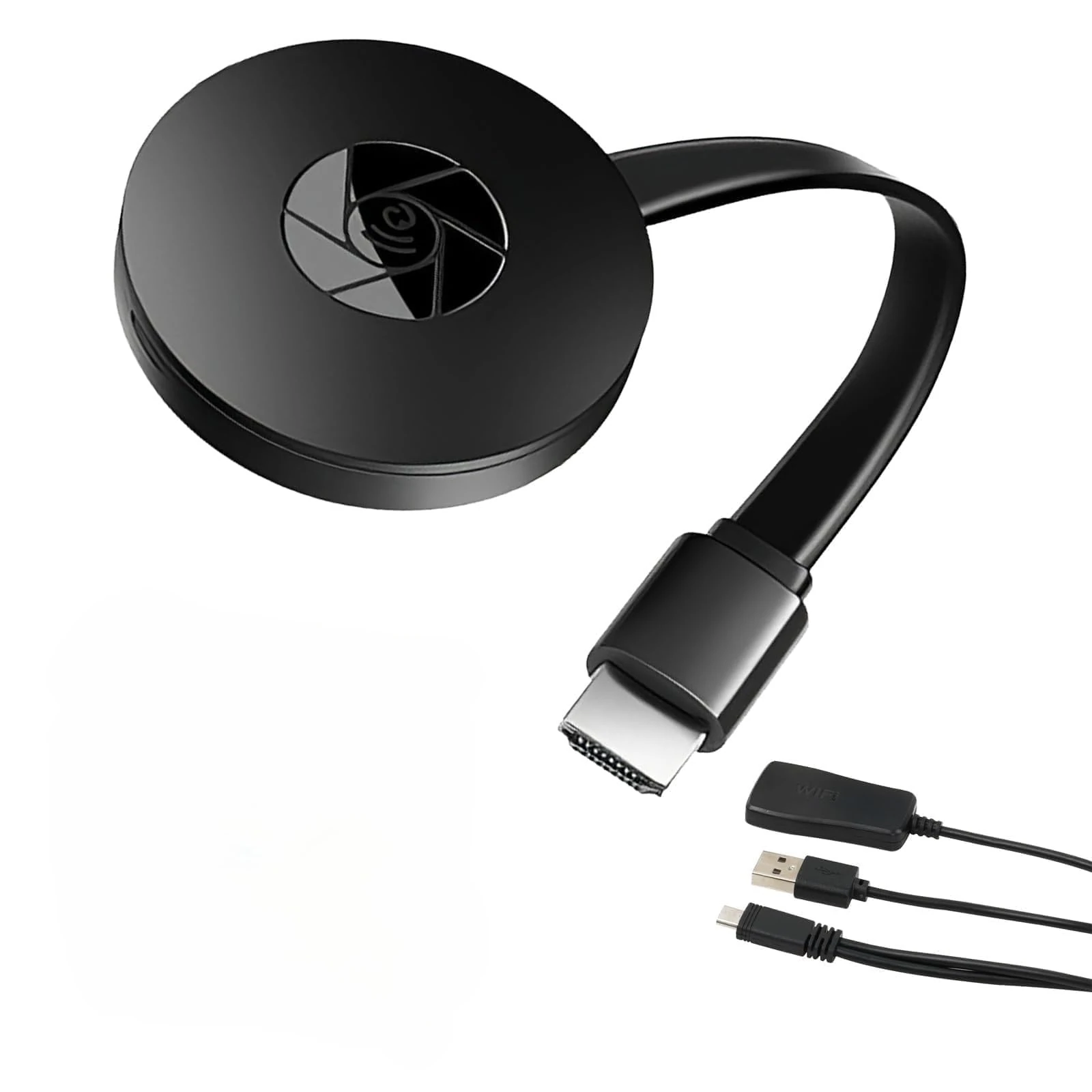 Wireless HDMI Dongle Supports 1080P with Dual H.265/HEVC Decode Compatible with Android/IOS/Windows/Mac, Projector Support DLNA/AirMirror/Airplay/Miracast