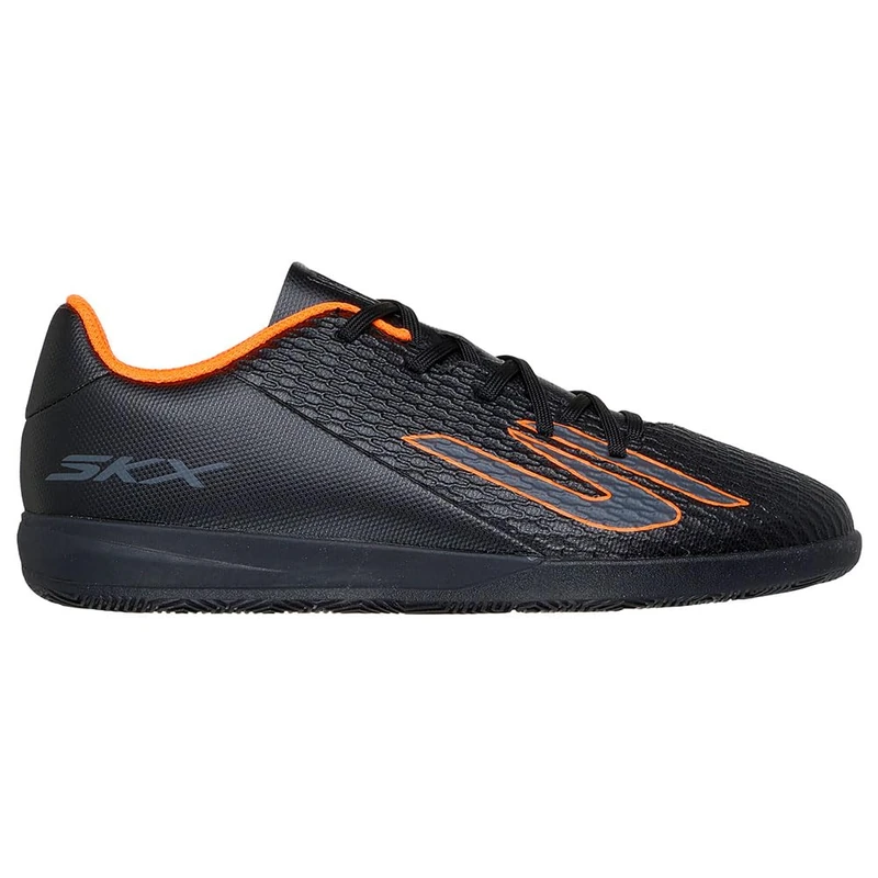 Skechers Boy's SKX_2 Jr Youth Indoor Court Football Boots, Black, 13.5 UK Child