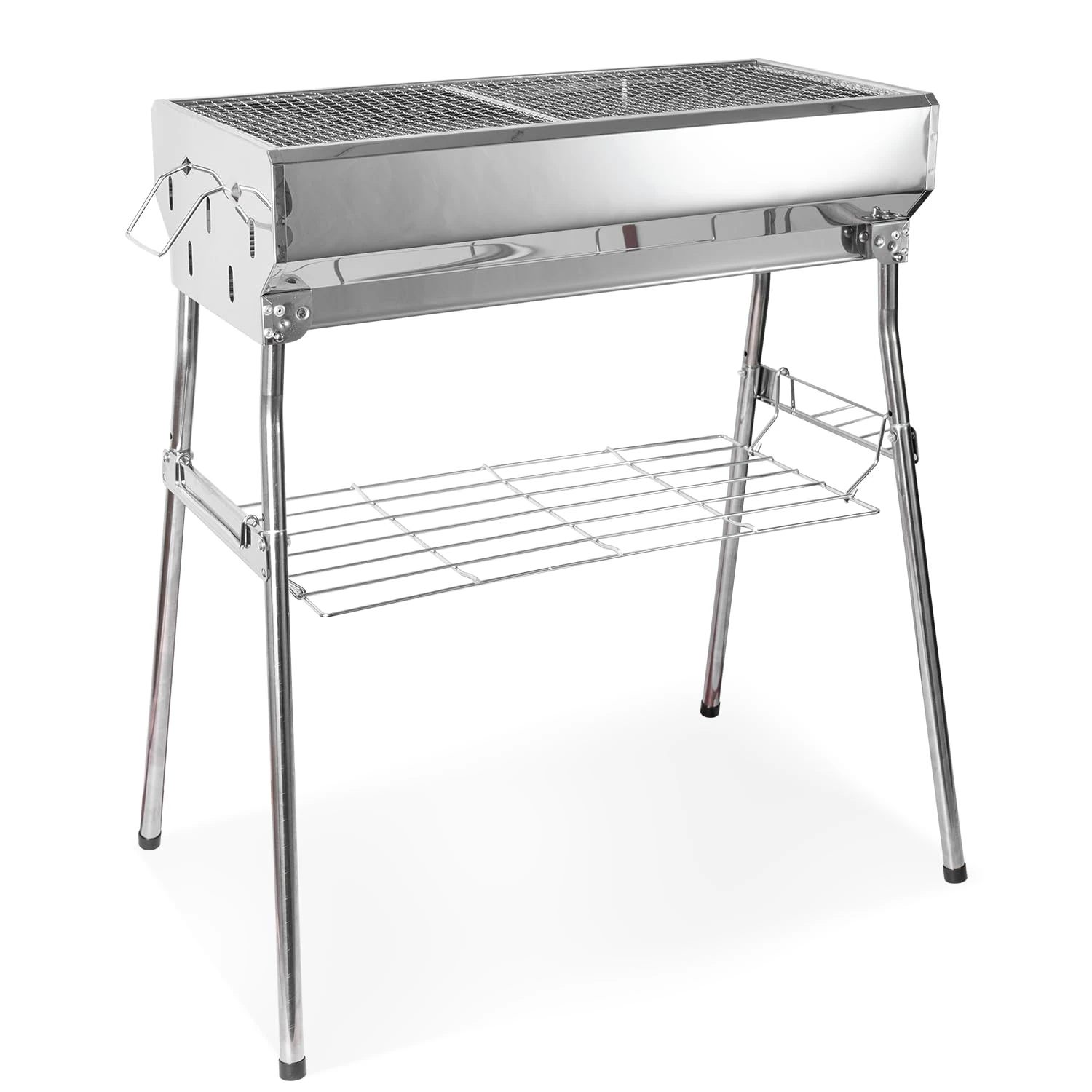 gzcmxh Portable Charcoal Grill: Foldable - Outdoor Barbecue Grill, Camping（small）