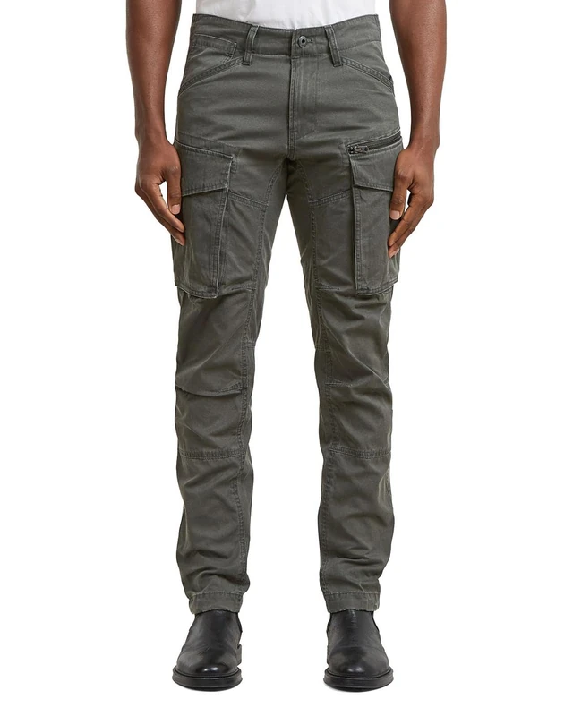 G-Star Men's Rovic Zip 3D Regular Tapered Pants - Gray