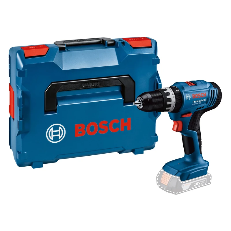 Bosch Professional 18V System Cordless Impact Drill Driver GSB 18V-25 (Screw Ø max. 10 mm, incl. L-BOXX)