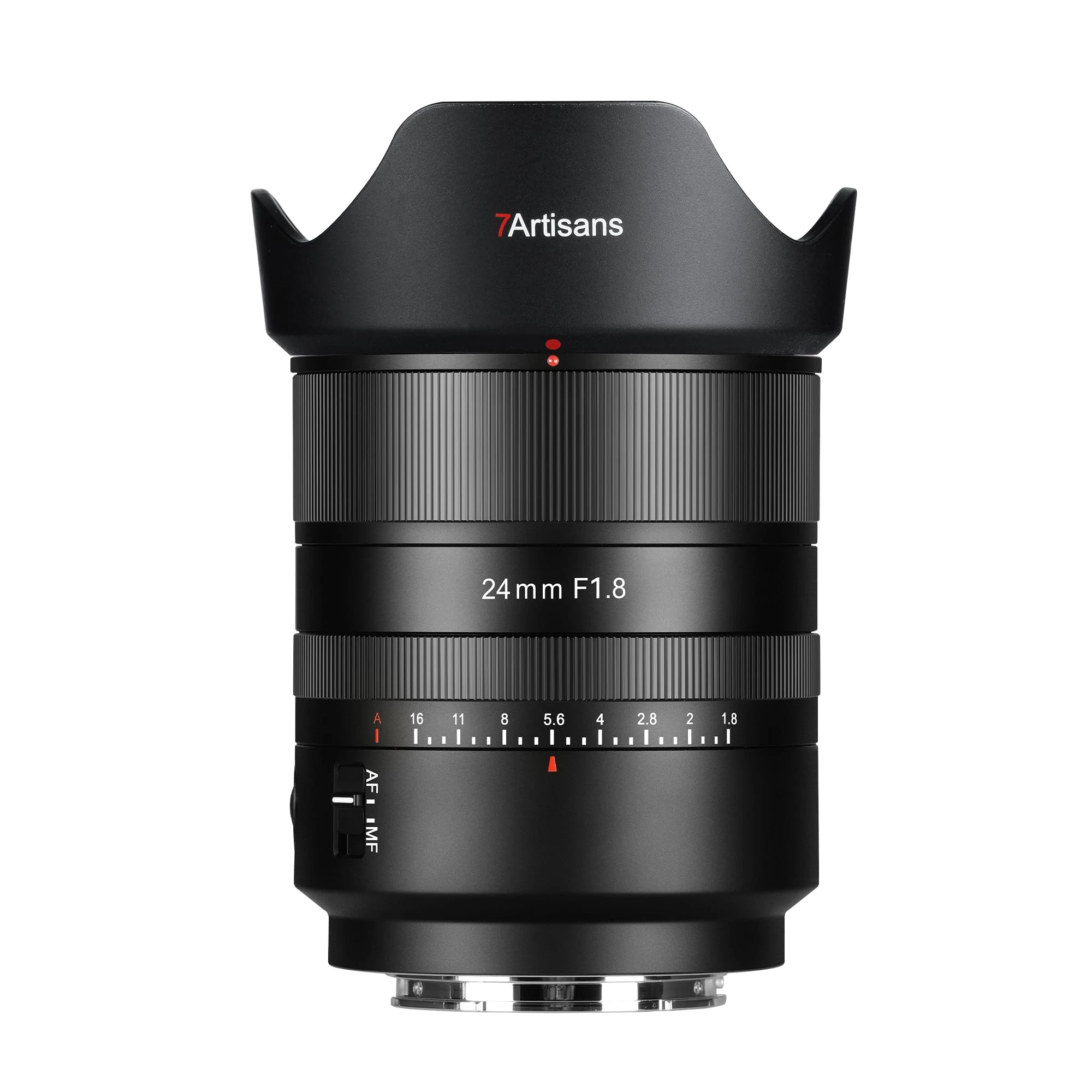 7artisans AutoFocus 24mm F1.8 Full Frame Lens,F1.8 Large Aperture,Support Automatic/Manual Compatible for Leica/Panasonic S1,DC-S1,S5,DC-S5, LUMIX S9 Series/Sigma L Serise Mirrorless Camera