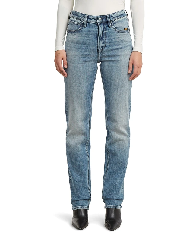G-Star Women's Iggie Straight Wmn, Colour Blue, Size: Waist 29, Inseam 34