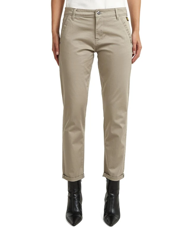 G-Star Women's Kate Boyfriend Chino, Size: 24/30, Color Beige - Image 1