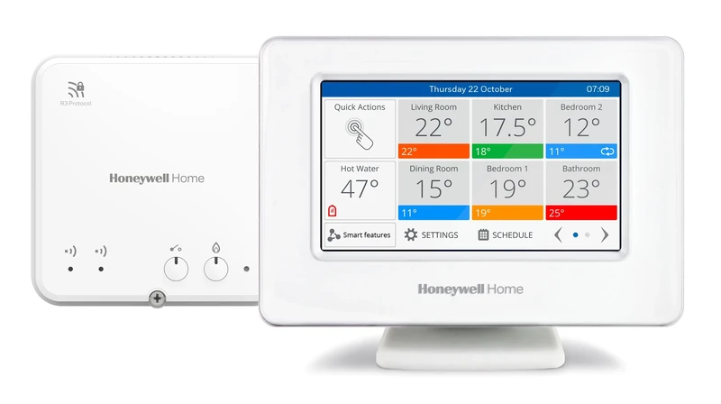 Honeywell Home Evohome House Solution, Smart Wi-Fi Central Operating Device Wi-Fi with Touchscreen Colour Display and Control Module - Room for Room, Controlled Convenience, Simple
