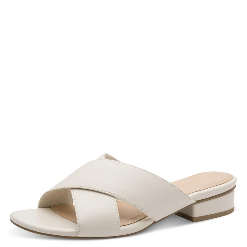 MARCO TOZZI Women's Sandal soft Feel Me Footbed soft Lining Trend-conscious, beige (CREAM), 8.5 UK