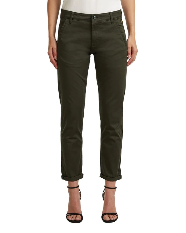 G-Star Women's Kate Boyfriend Chino, Size: 30/34, Color Gray