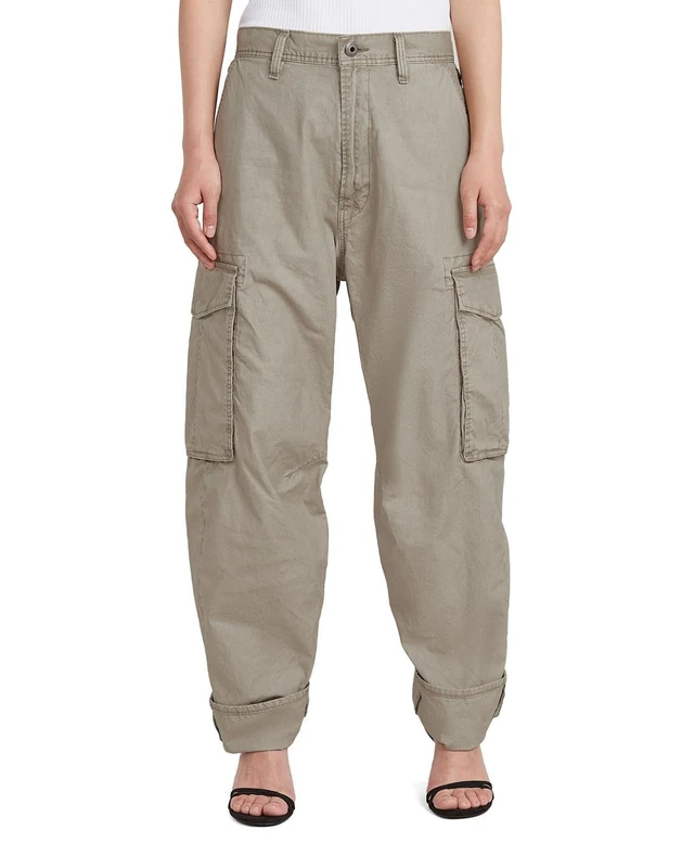 G-STAR Women's Cargo 3D Boyfriend Pants wmn, Size: 24/30, Color Beige