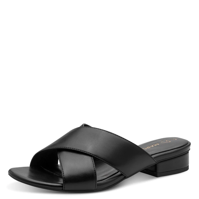 MARCO TOZZI Women's Sandal soft Feel Me Footbed soft Lining Trend-conscious, black (BLACK), 5.5 UK