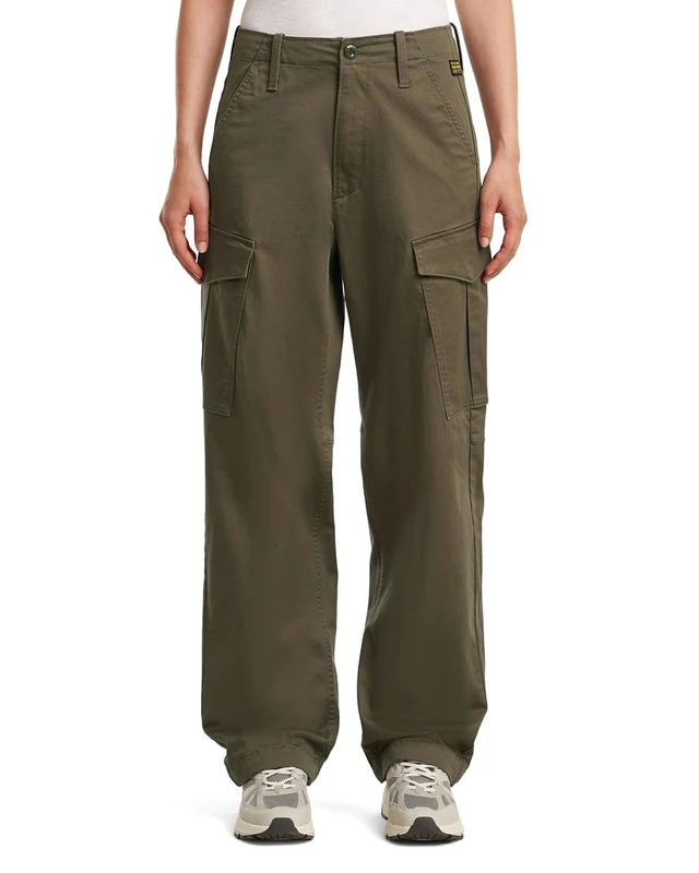 G-STAR Women's Loose Cargo wmn, Size: 25, Color Gray - Image 1