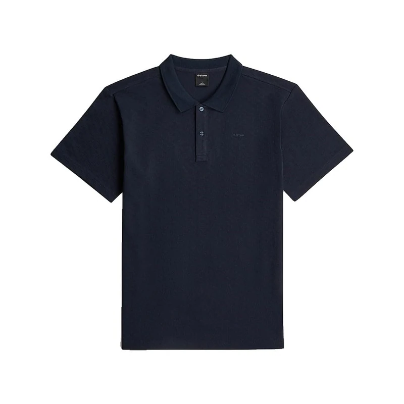 G-STAR Men's Core Regular Jacquard Polo, Size: S, Color Blue