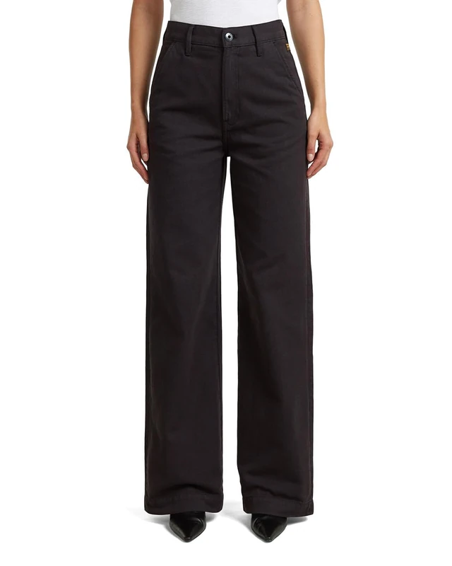 G-Star Women's Deck Chino 2.0 wmn, Size: 30/30, Color Black