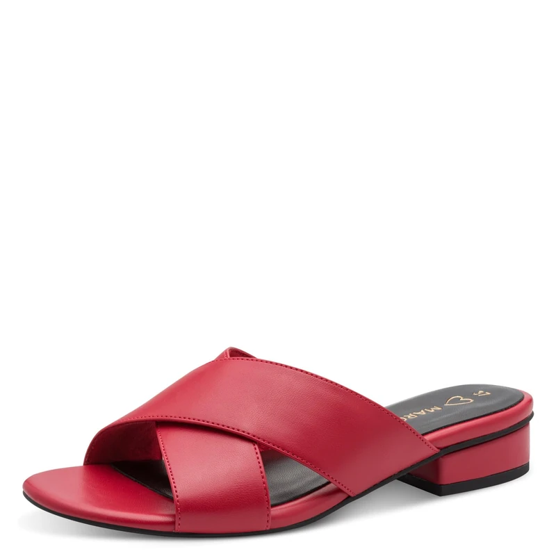 MARCO TOZZI Women's Sandal soft Feel Me Footbed soft Lining Trend-conscious, red (RED), 5.5 UK