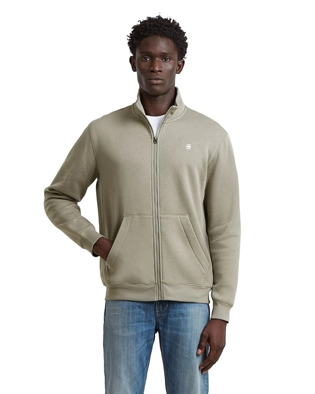 G-STAR Men's Premium core track jkt sw, Size: L, Color Beige