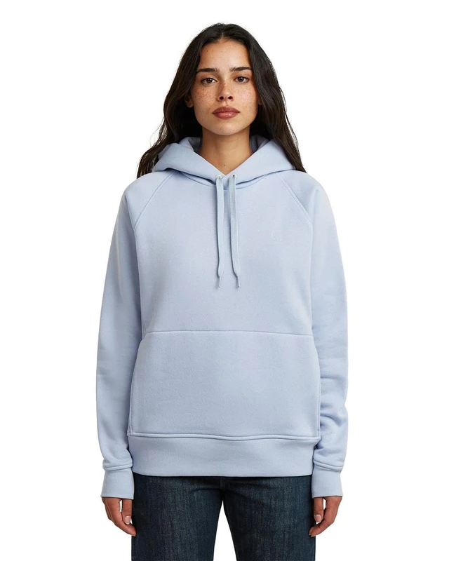 G-STAR Women's Premium Core 2.0 Hooded Sweater, Size: XS, Color Blue