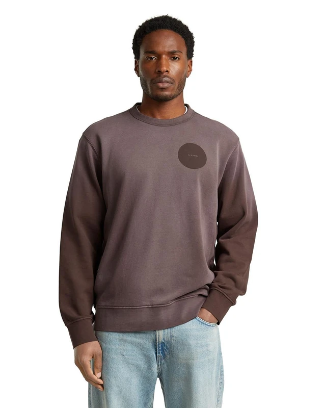 G-STAR Men's Sunfaded r sw, Size: L, Color Brown