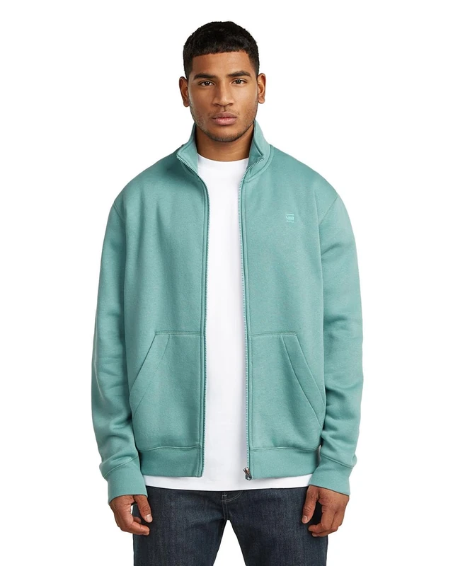G-STAR Men's Premium core track jkt sw, Size: XS, Color Blue