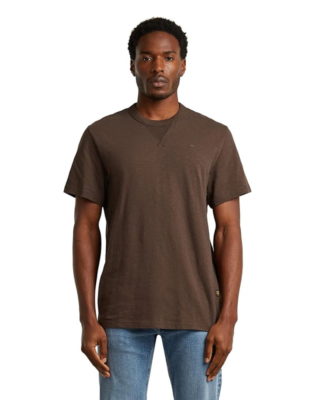 G-STAR Men's Nifous T-Shirt, Size: S, Color Brown