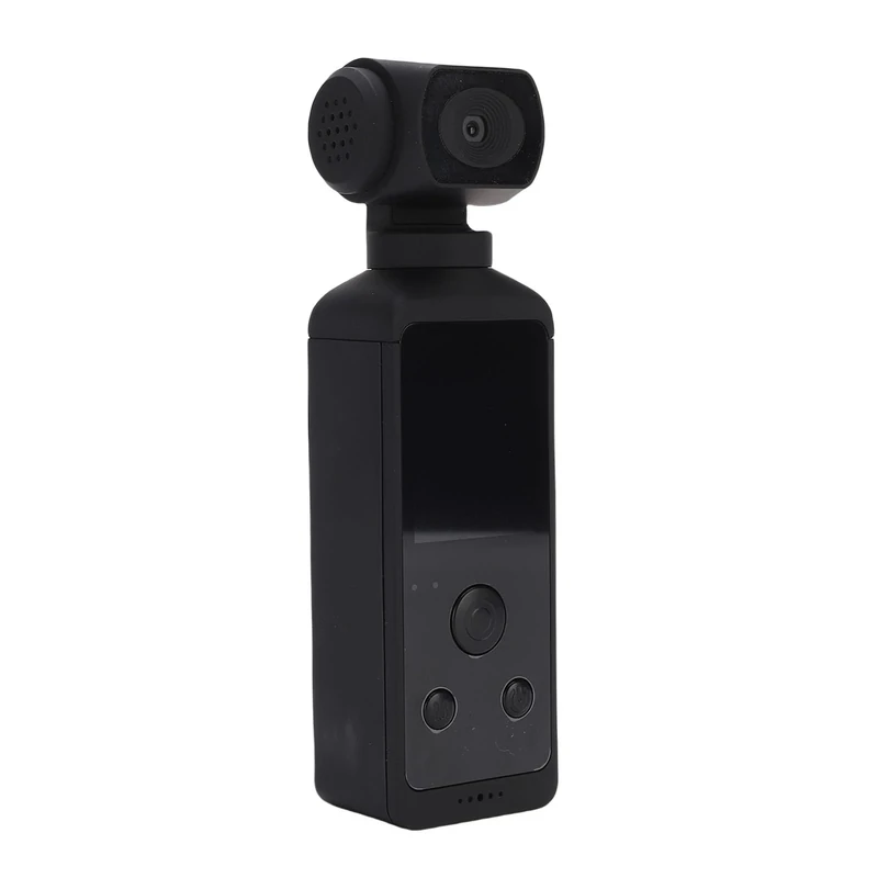 Garsent 4K Body Camera with External Microphone, Mini Video & Audio Cam 270° Rotation Camera for Outdoor Sport, Bike, Travel, Police Law Enforcement, Personal Civilians